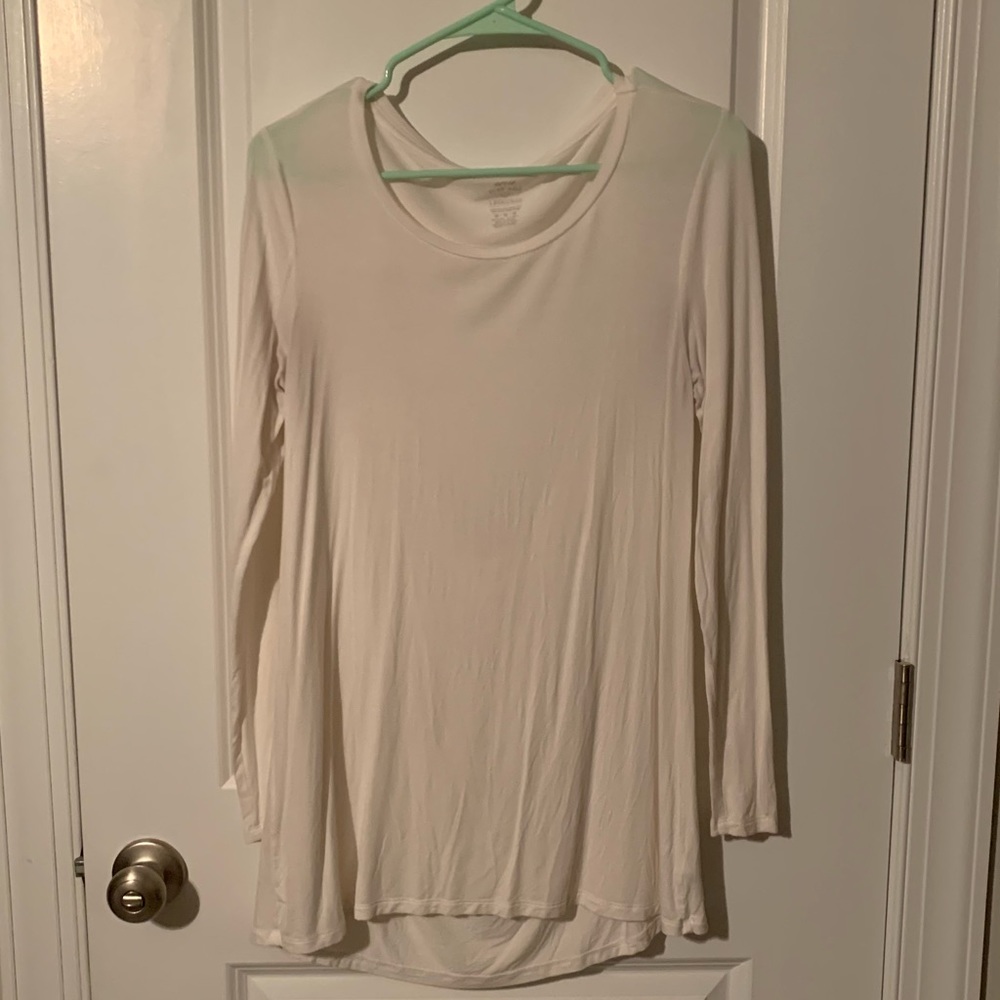 3 for $20 || aerie Just Add Leggings White long Sleeve Tee
